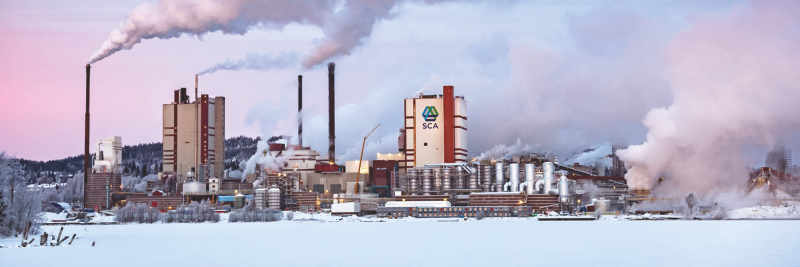 SCA's pulp mill Östrand