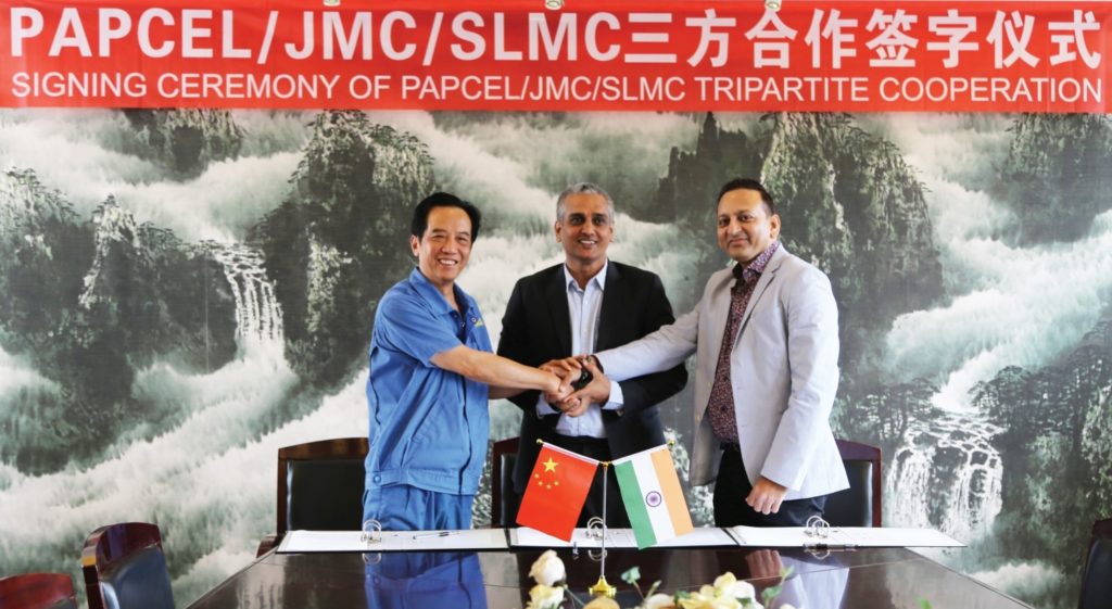 JMC Paper Tech Signs Tripartite Agreement With Papcel and SLMC