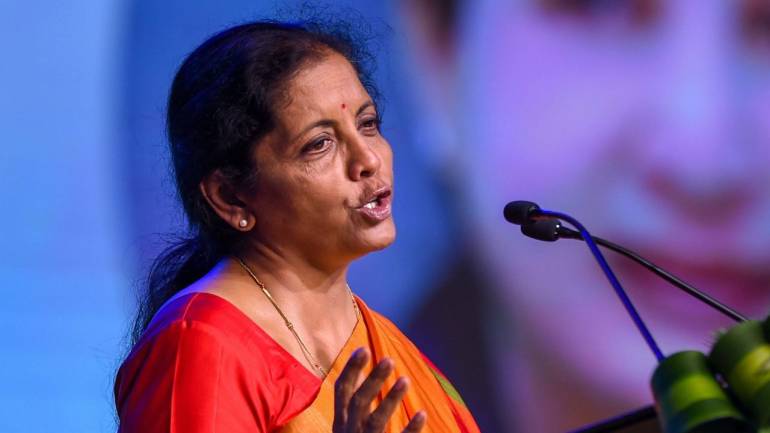 Finance Minister Nirmala Sitharaman