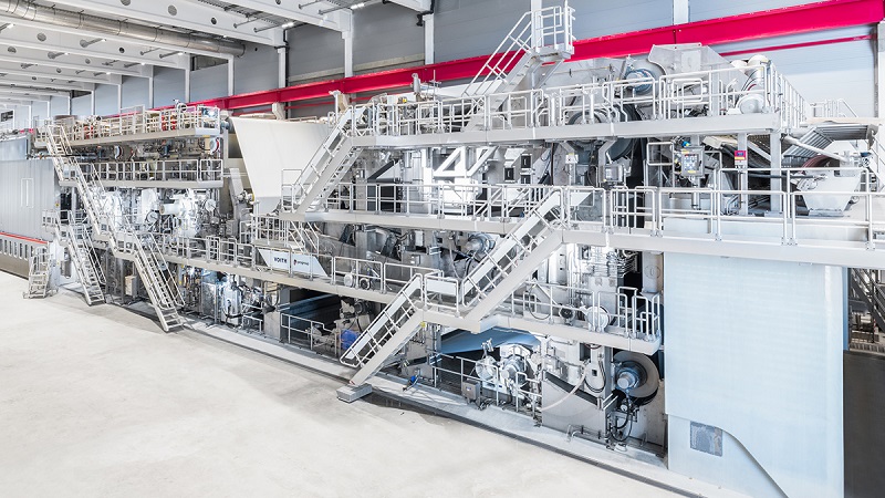 Progroup Successfully Starts Packaging Paper Machine Delivered by Voith