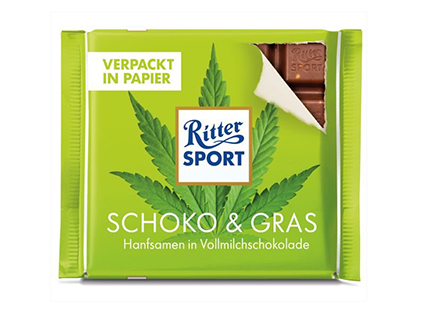 Ritter Sport is swapping out its standard plastic wrappers for paper based packaging in a first time trial.