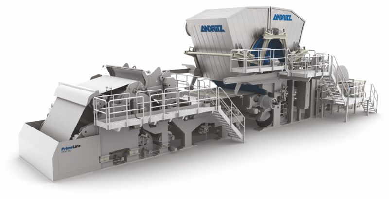 ANDRITZ PrimeLineCOMPACT tissue machine.