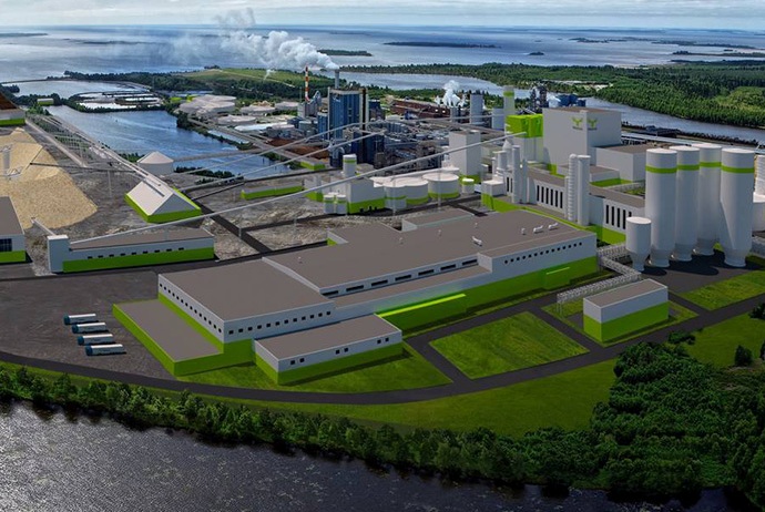 Metsa Group Builds a New Bioproduct Mill in Kemi Finland