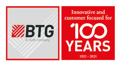 Logo 100 YEARS BTG 1
