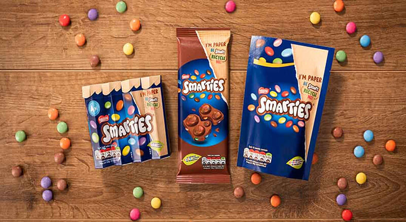 17 Nestle Smarties Brand switches to 100 Percent Recyclable Paper Packaging